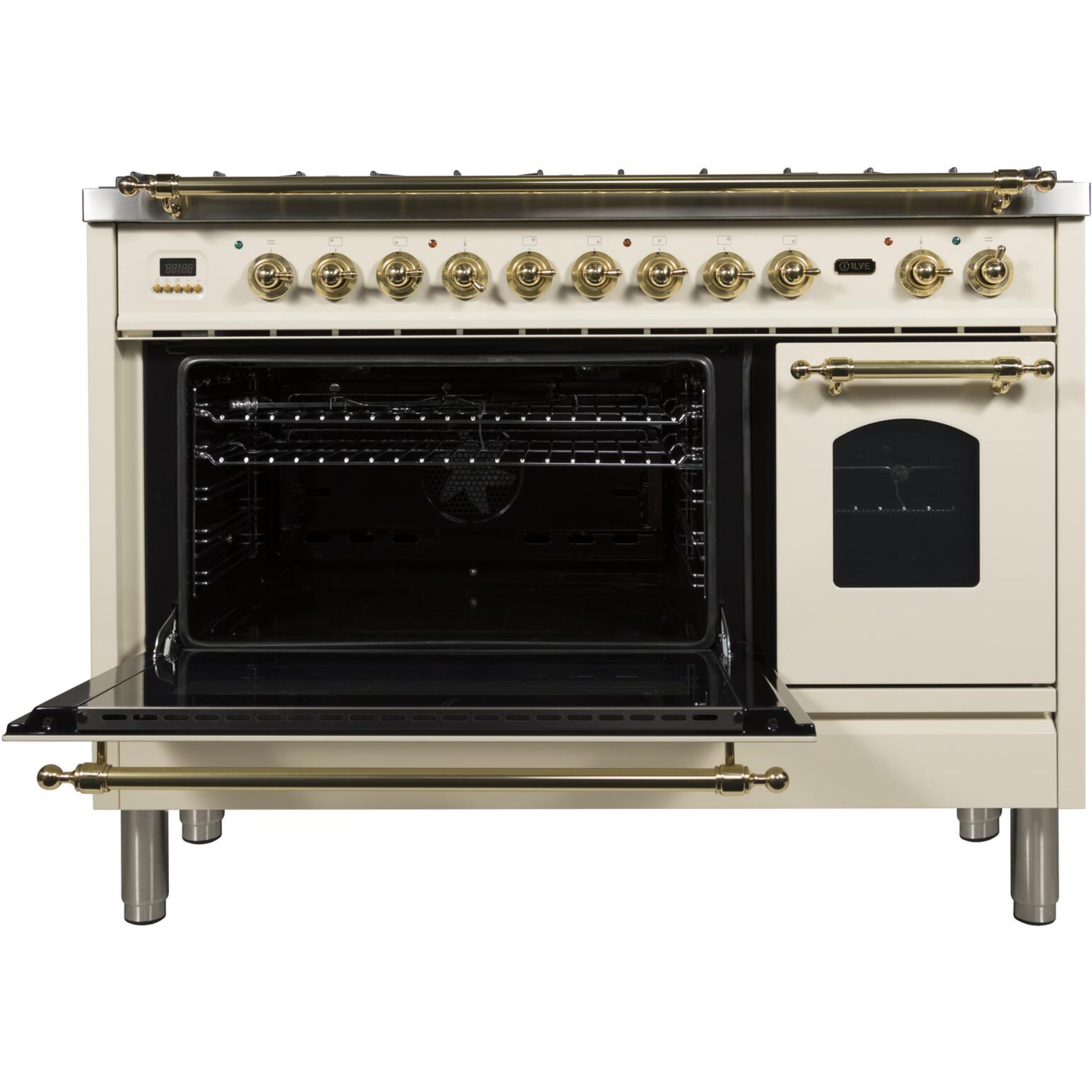 Forte 30-Inch Freestanding All Gas Range, 4 Sealed Italian Made Burner