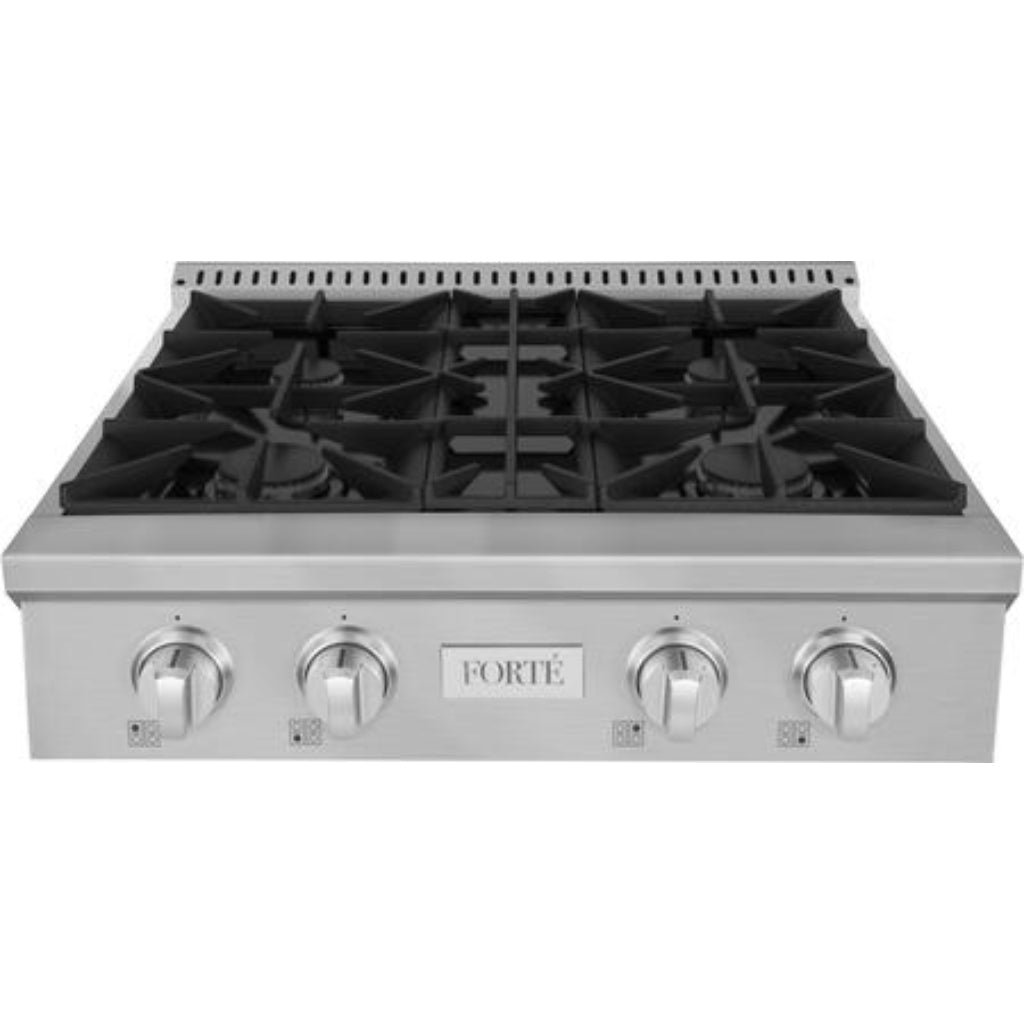 Forte 30-Inch Gas 4 Sealed Burner Rangetop