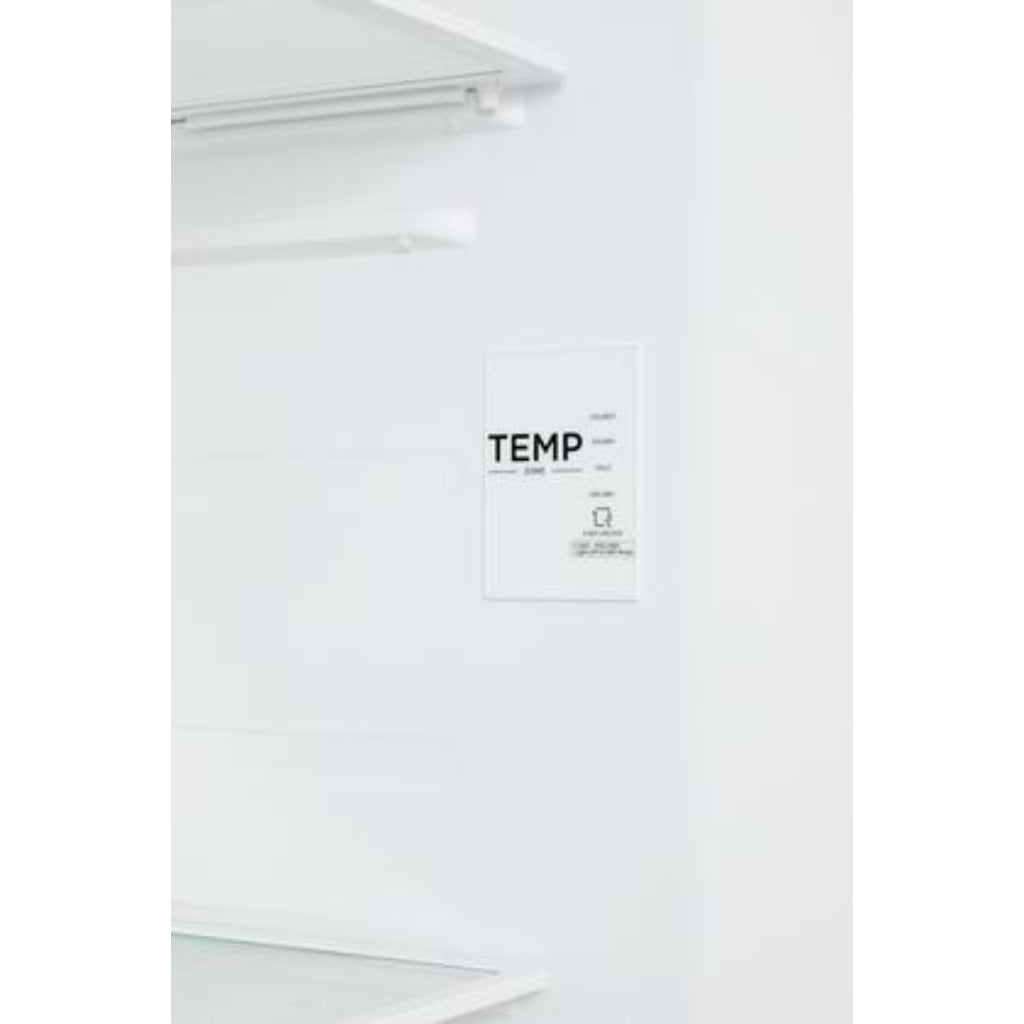 Forte 33-Inch Stainless Steel Freestanding Upright Freezer with Left Hinge