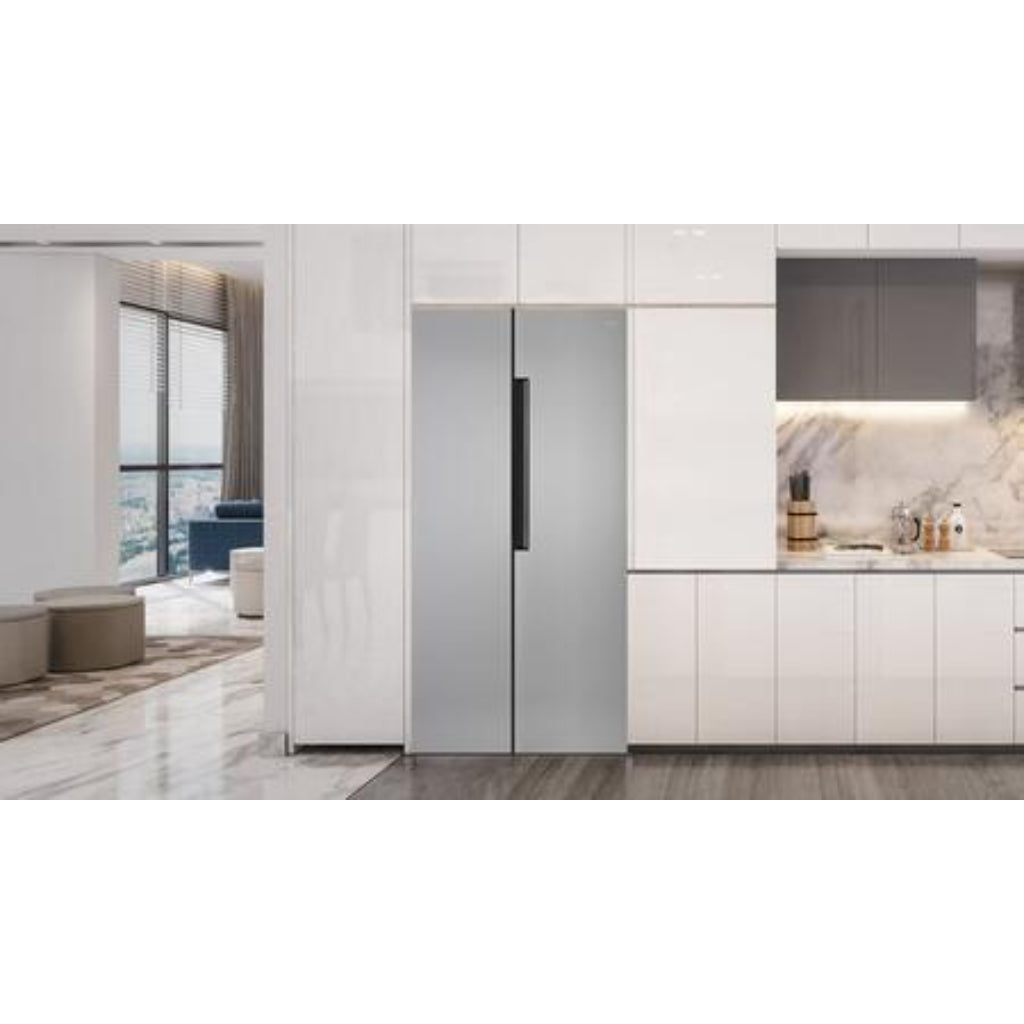 Forte 250 Series 33-Inch Stainless Steel Side by Side Refrigerator